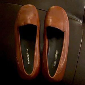 Leather loafers